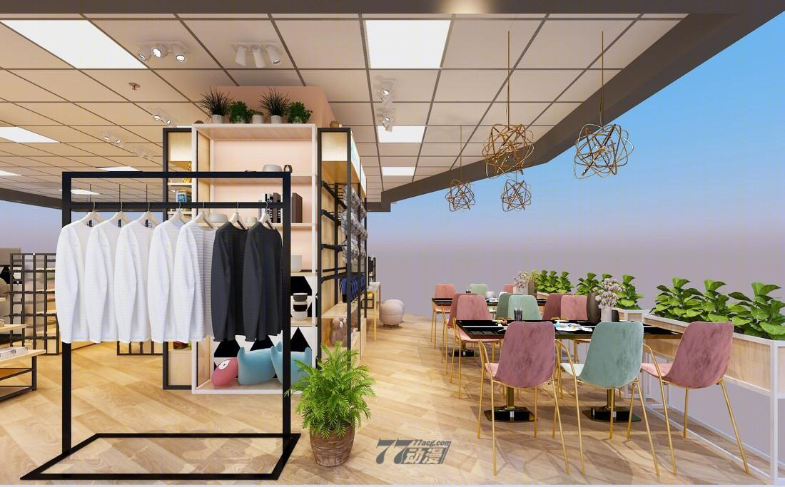 77 动漫店室内设计-16