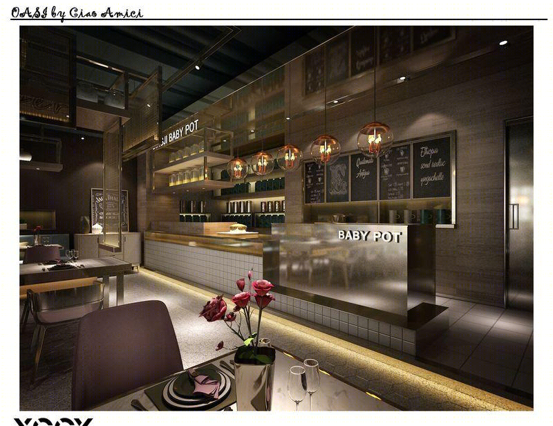 林俊枫丨快餐店丨OASI by Ciao Amici牛排披萨郑州店-7