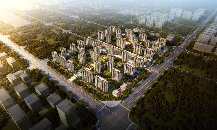 河北保定隆基泰和·燕南和府丨中国河北丨上海齐越建筑设计有限公司-8