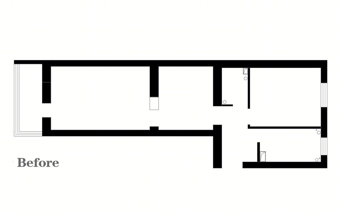 打破隔墙,释放空间·67㎡老房翻新设计-30