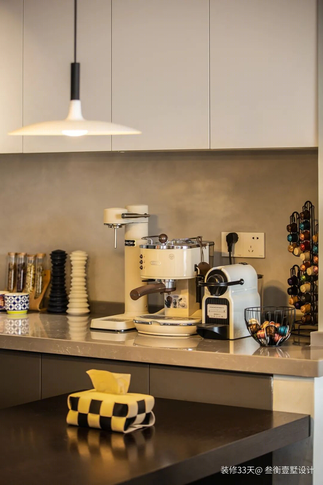 现代轻奢三室丨中国天津丨叁衡壹墅设计（天津）-1