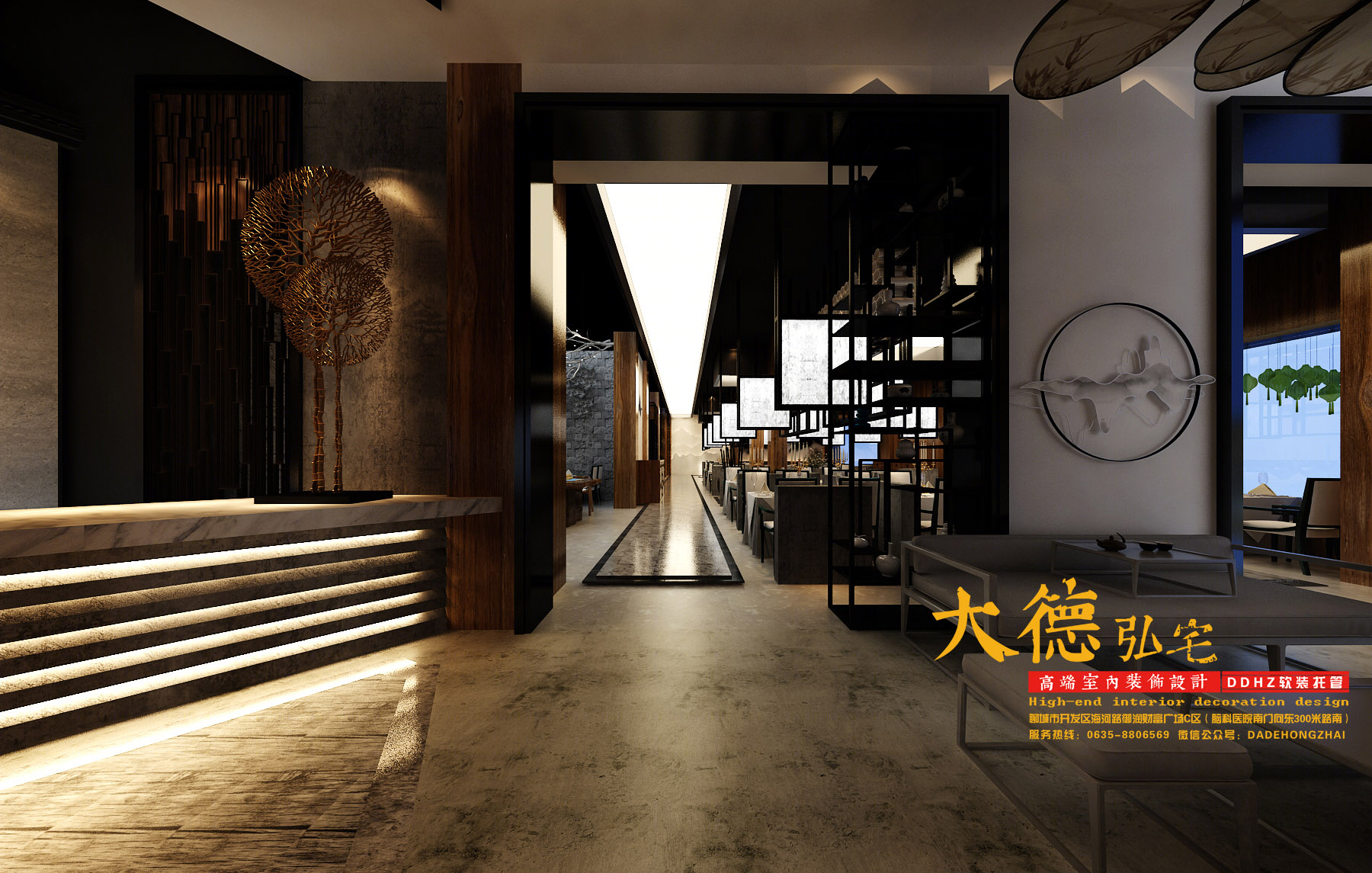 后现代中国风酒店设计惊艳聊城-20