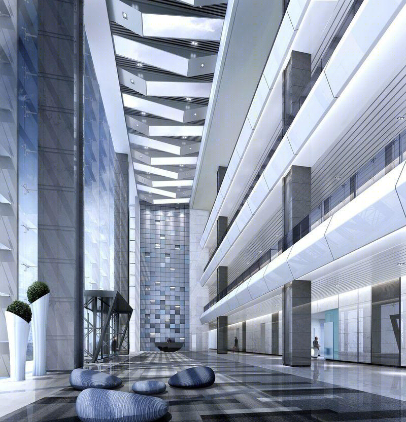 毛强丨办公建筑丨某央企科研生产办公楼-1