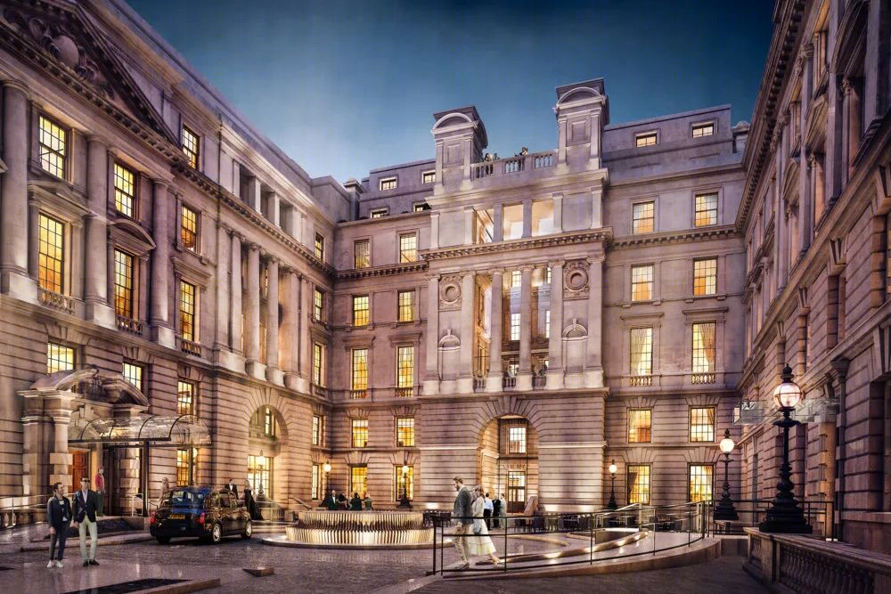 伦敦OWO莱佛士酒店及公寓丨英国伦敦丨英国EPR Architects-33