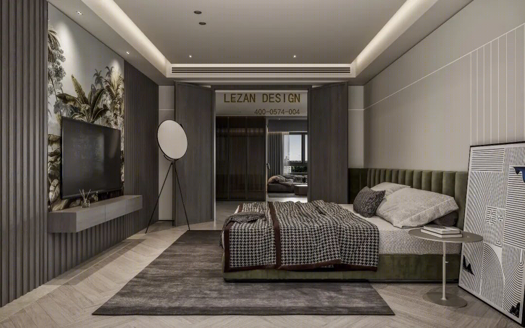 现代女性家居空间，诠释精致黑白灰生活态度-7