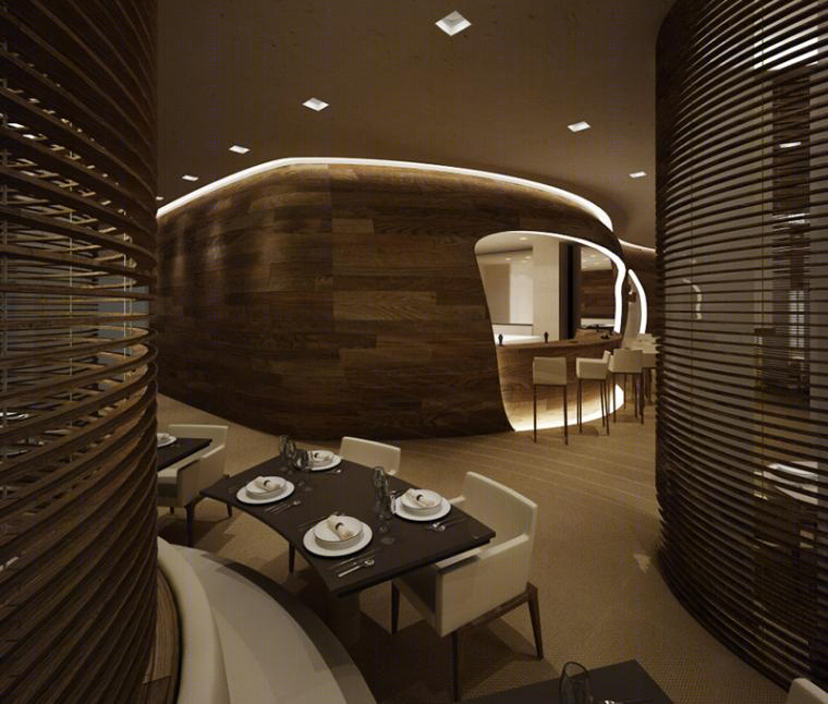 万豪 Serendipity 餐厅——自然元素打造的私密就餐空间-23
