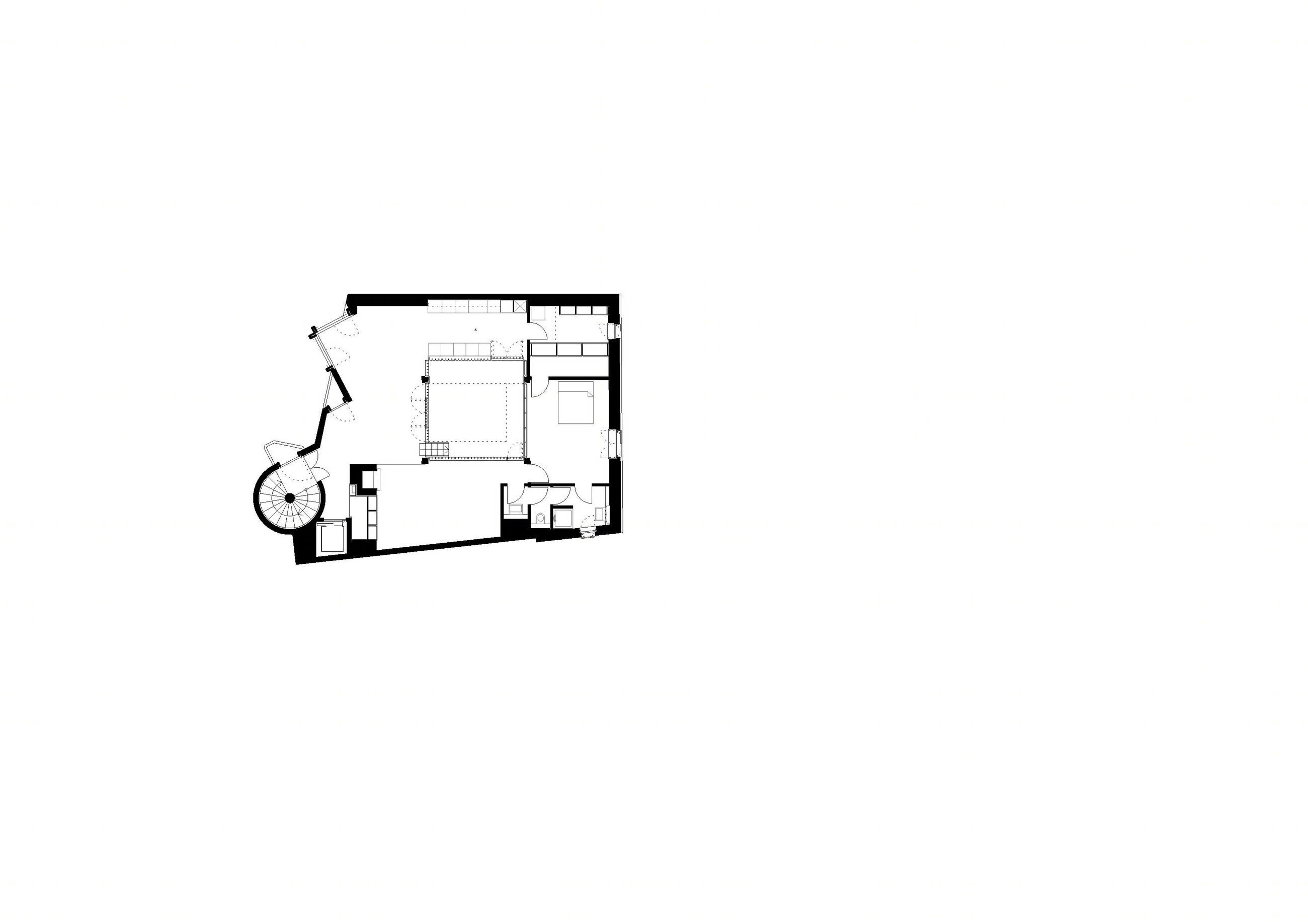 苏黎世中心区 conversion appartment building 设计亮点与解读-44