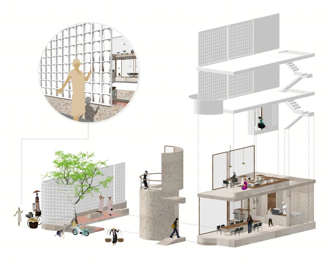 特拉咖啡馆丨阿联酋迪拜丨BONE Studio-75