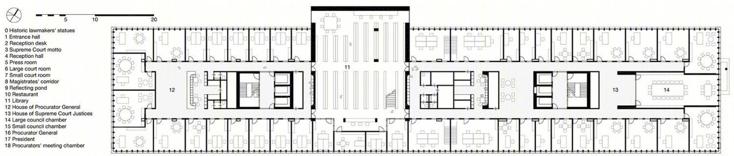 荷兰最高法院丨KAAN Architecten-97