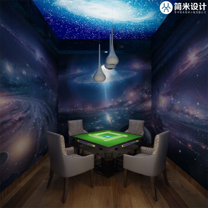 主题轰趴馆设计-星空主题                     -5