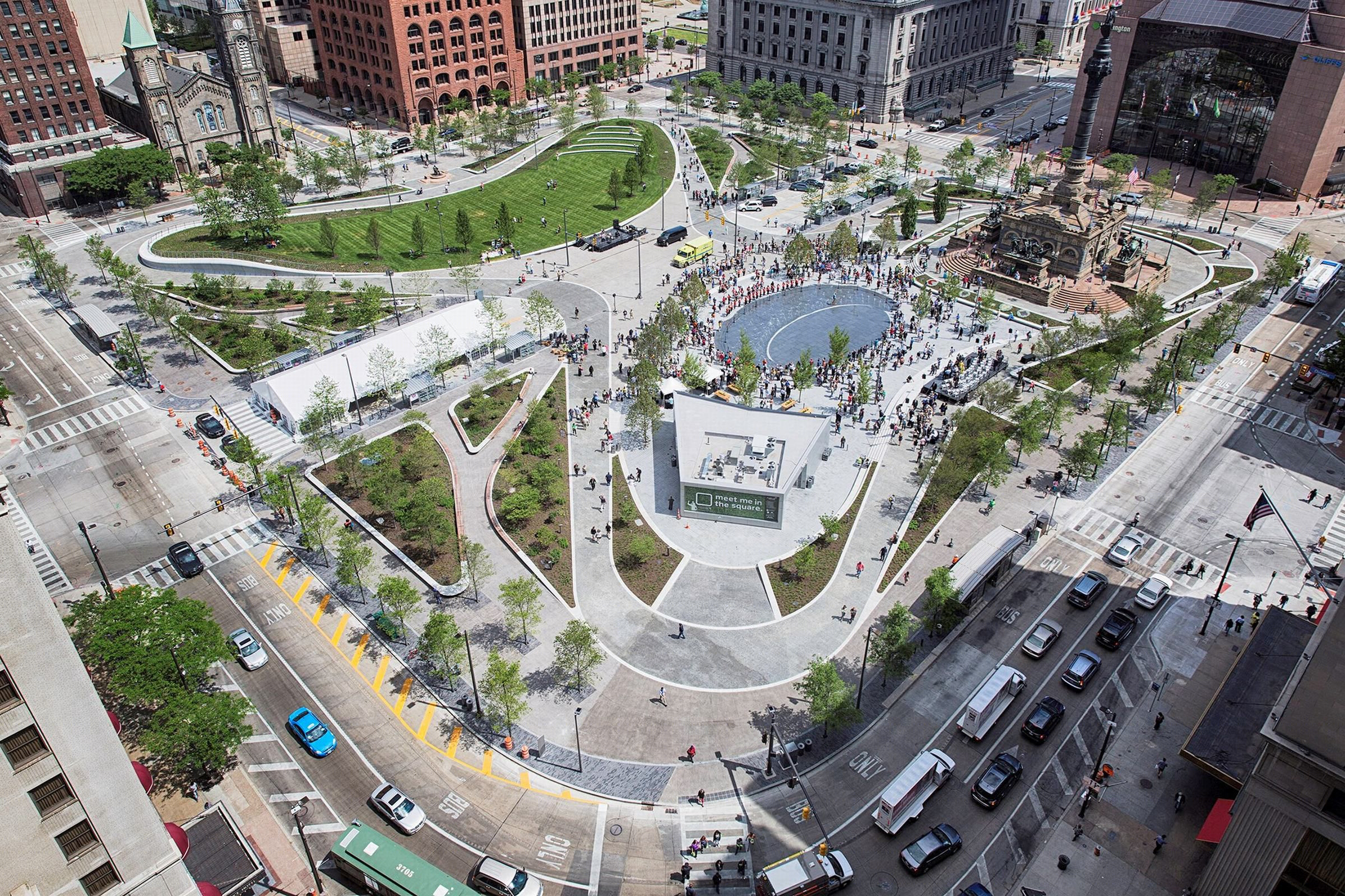 美国克利夫兰公共广场（America Cleveland Public Square）-2