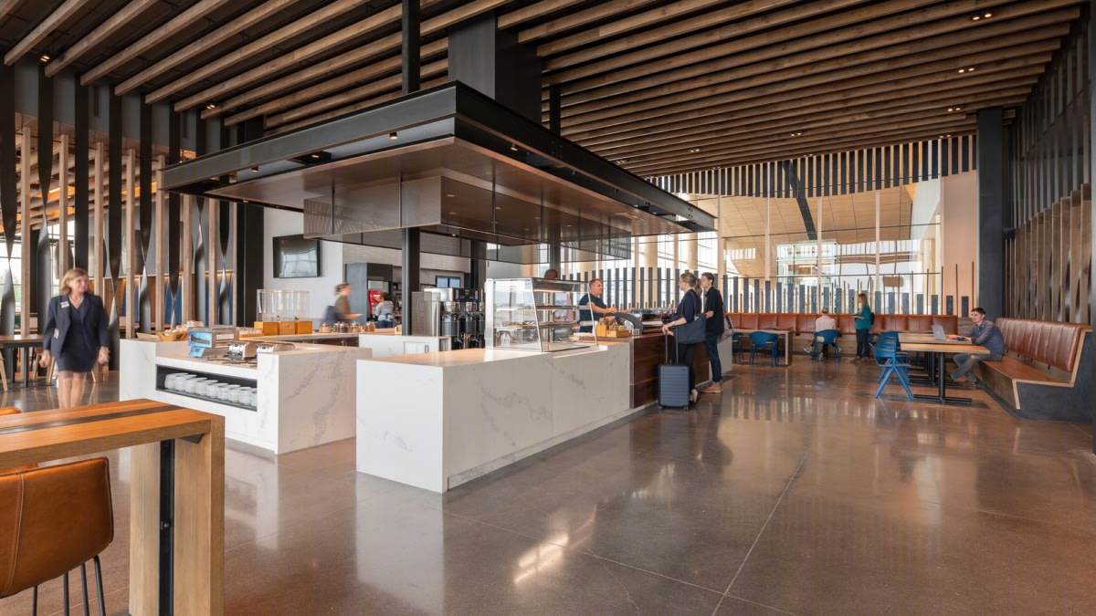 阿拉斯加航空旗舰休息室 - 西雅图-塔科马国际机场-15