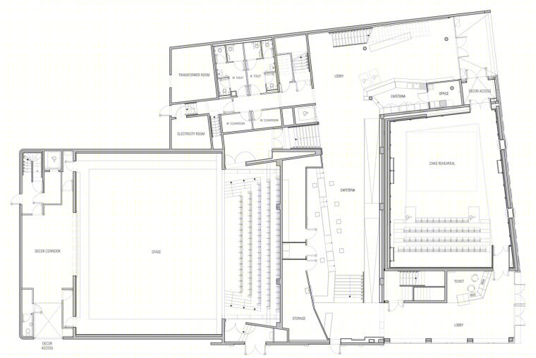 法国贝休恩国家戏剧中心丨Manuelle Gautrand Architecture-25