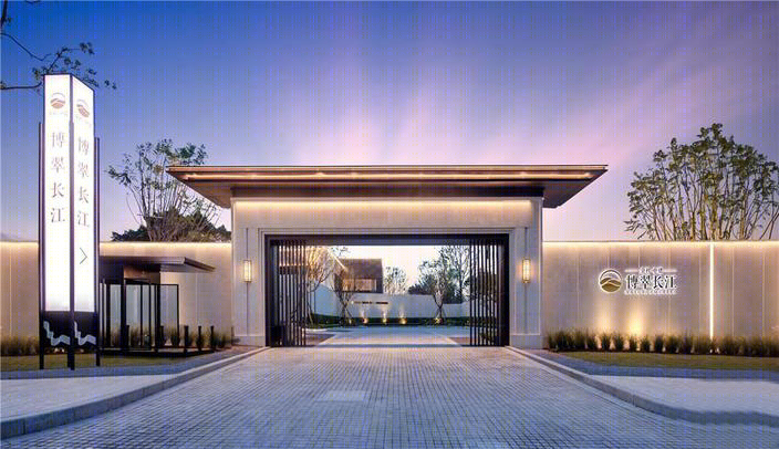 重庆金科中建博翠长江住宅景观-18