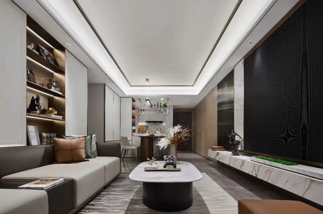 金地融信·万悦城丨中国天津丨EH DESIGN GROUP易和室内设计团队,极尚软装陈设团队-55