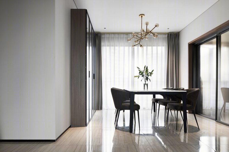 181m²现代极简主义婚房-13
