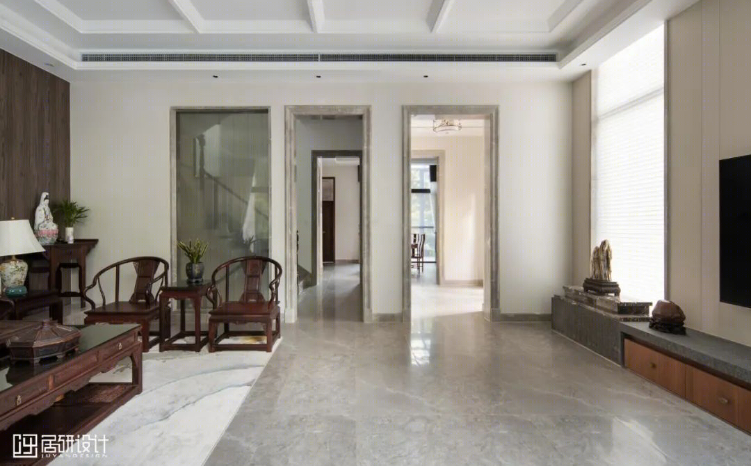 广州松风庭院 · 山水庭院的五层别墅生活丨中国广州丨居研设计-58