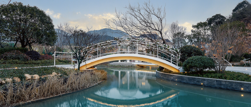 浙江宁波龙湖华宇雲峰原著住宅景观 | 法式浪漫的精灵花园-7