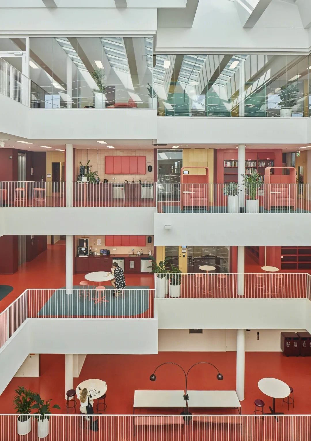 Mälardalen 大学 Eskilstuna 新校园丨瑞典丨丹麦 3XN 建筑事务所(建筑设计),AIX 建筑事务所(室内设计)-24