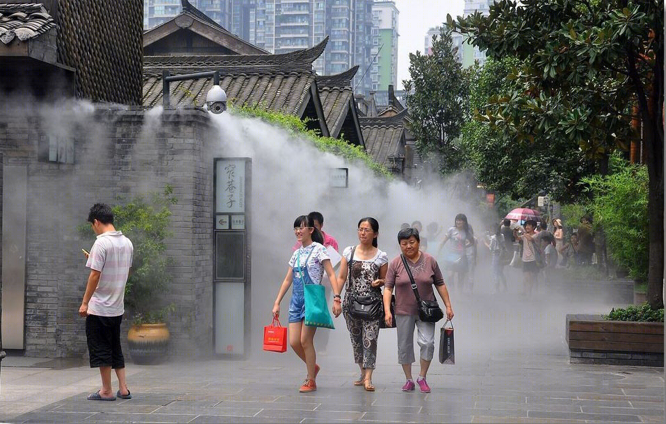 成都宽窄巷子街区景观-19