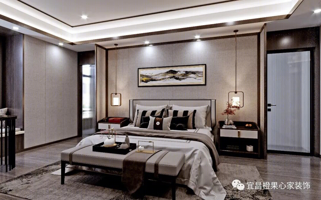 新光天地 189m²现代中式,LDK 一体化理念打造温馨家园-32