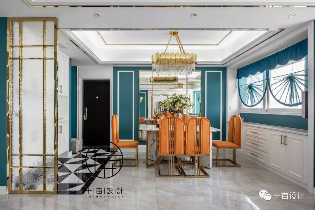 华灯初上·不夜居 | Art Deco 风格打造浪漫奢华空间-27