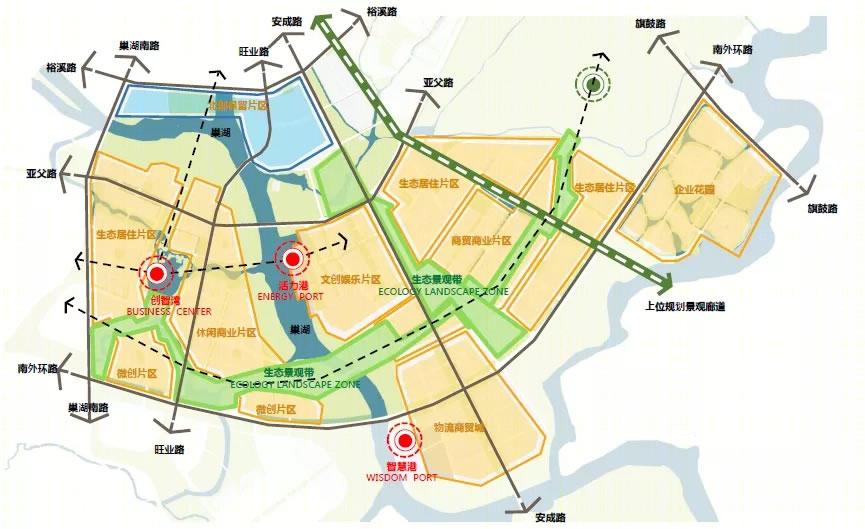 巢湖旗山新区总体发展规划及城市设计丨中国安徽丨巢湖市规划设计院-89