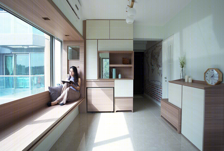 香港46㎡收纳型住宅-2