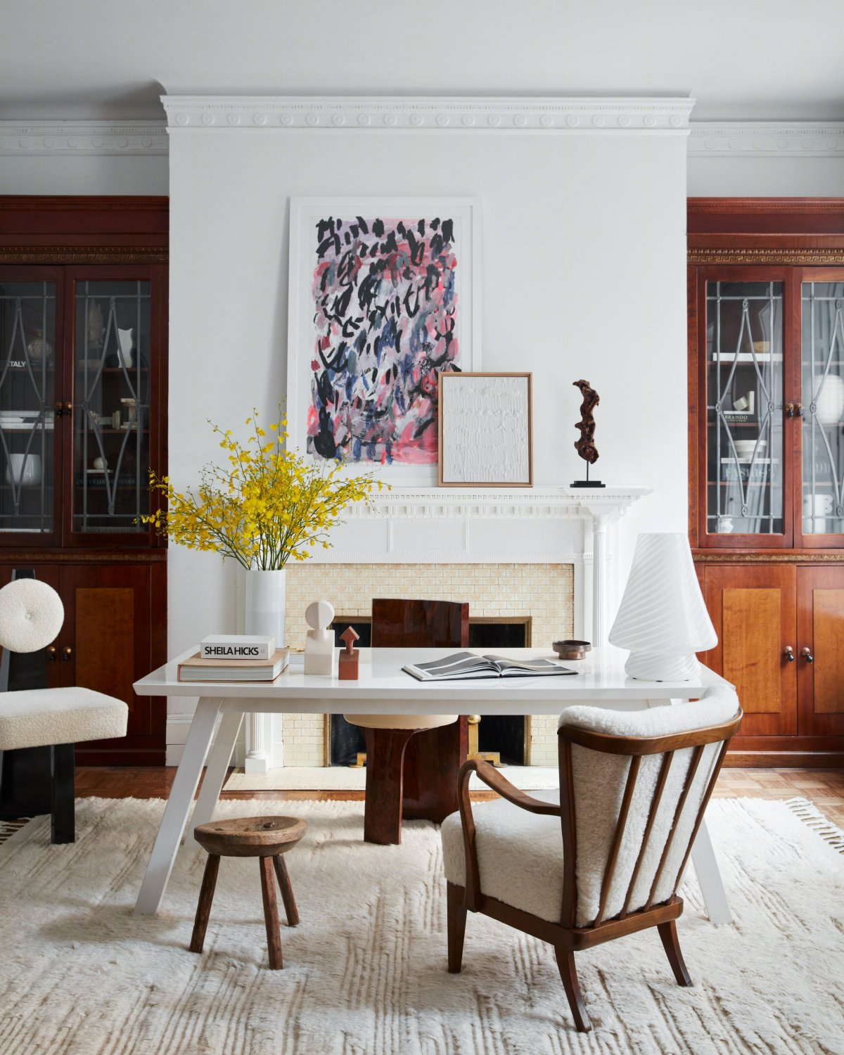 Siriano Interiors 打造纽约曼哈顿中城时尚镇屋-10