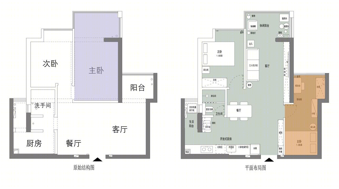 70m²老房改造-60