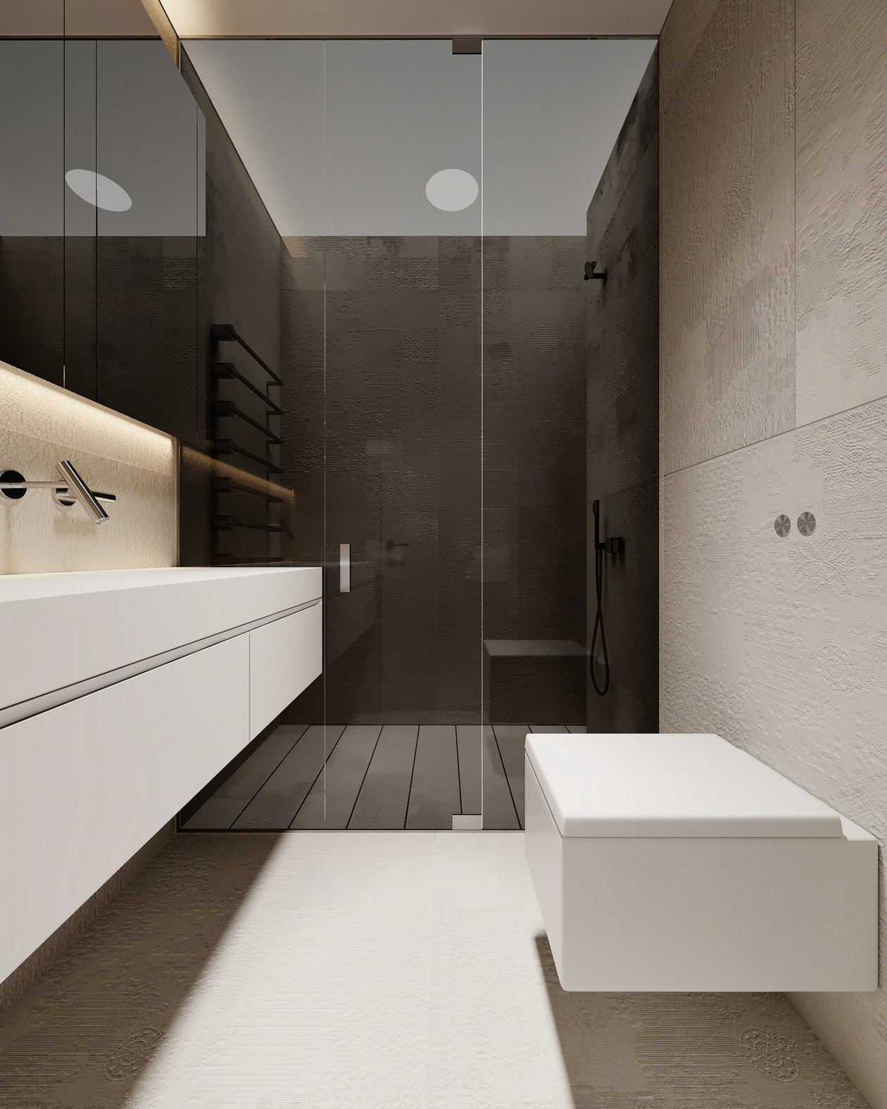 深色系住宅设计 既沉稳又精致-12