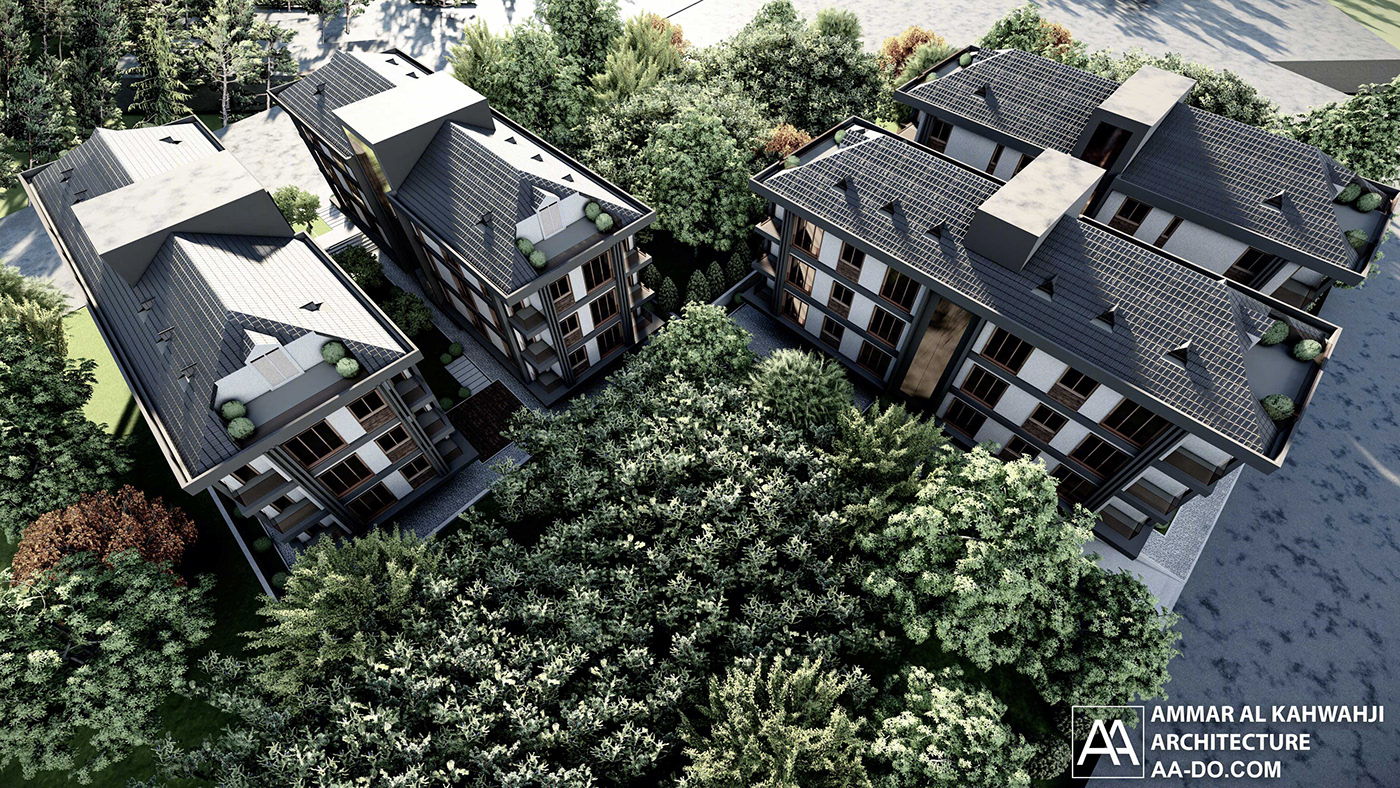 Anastasiya Gushchina丨公寓建筑丨ISTANBUL KUCUKCEKMECE COMPLEX-1