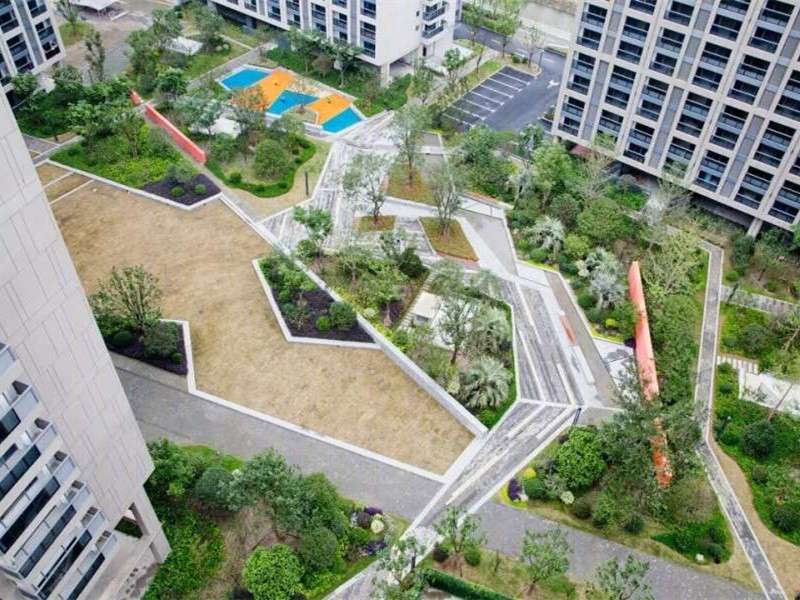 杭州良渚未来城住宅景观设计-2