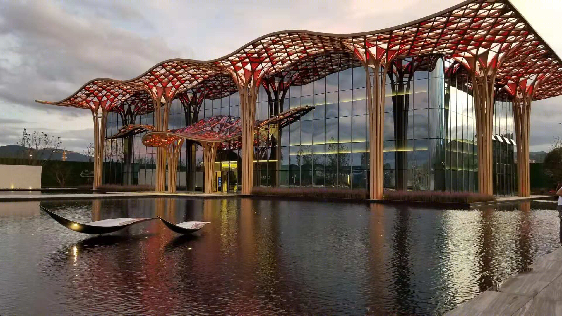 昆明万达城展示区景观设计-8