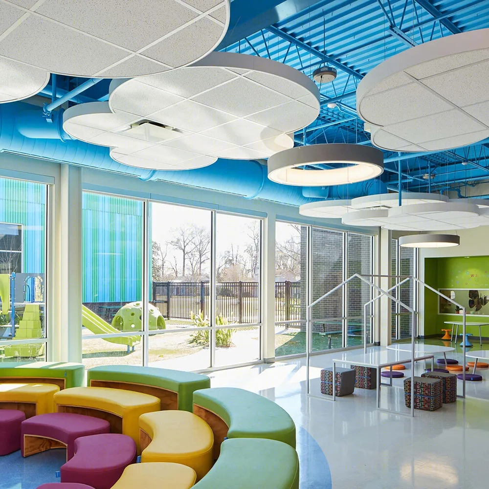 美国Jefferson Terrace Academy校园丨美国巴吞鲁日丨Grace Hebert Curtis Architects-8