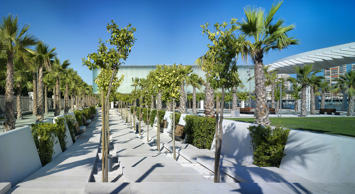 马拉加新城市公共空间丨Junquera Arquitectos-30