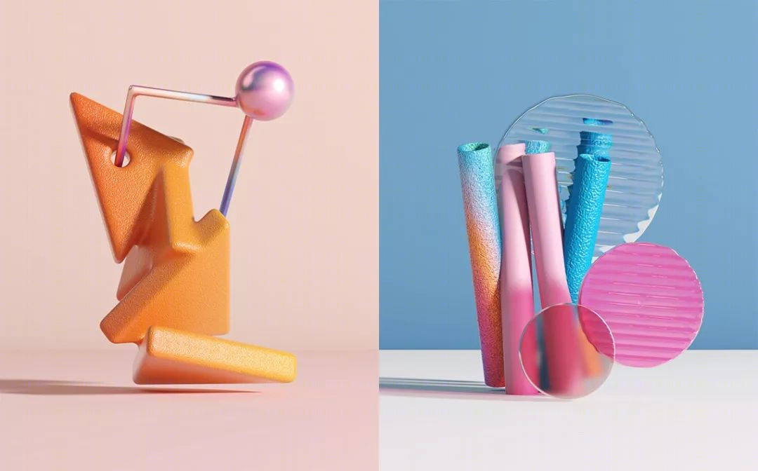 梦幻色彩的 3D 艺术盛宴-66