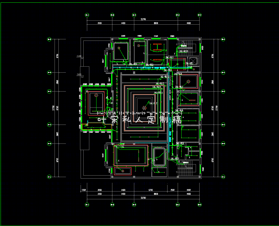 售楼部电气系统图截图案例解析-15