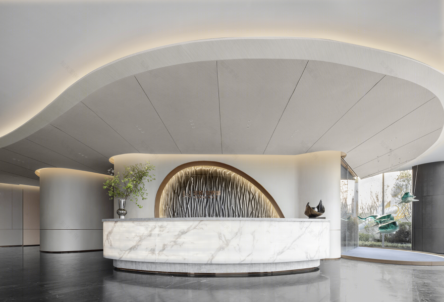 港城星辰大海 · 金辉·世界城售楼处设计丨中国连云港丨SRD Design 赛瑞迪普空间设计-7