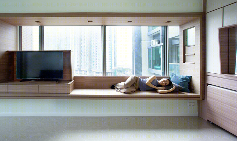 香港46㎡收纳型住宅-5