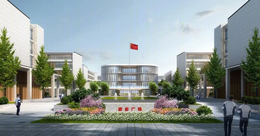 巩义市实验高级中学方案设计丨中国河南丨哈尔滨工业大学建筑设计研究院中原分院-18