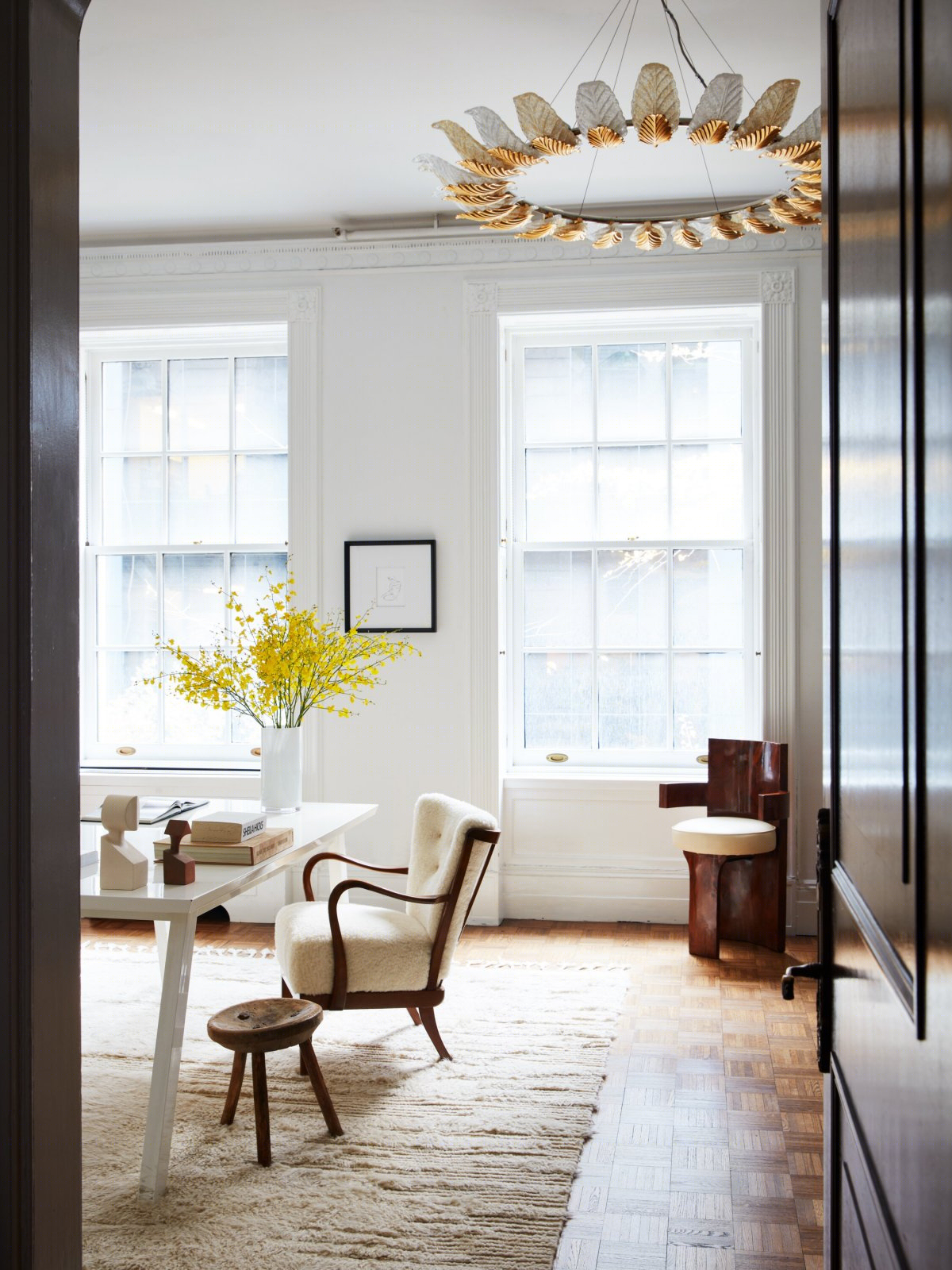 Siriano Interiors 打造纽约曼哈顿中城时尚镇屋-11