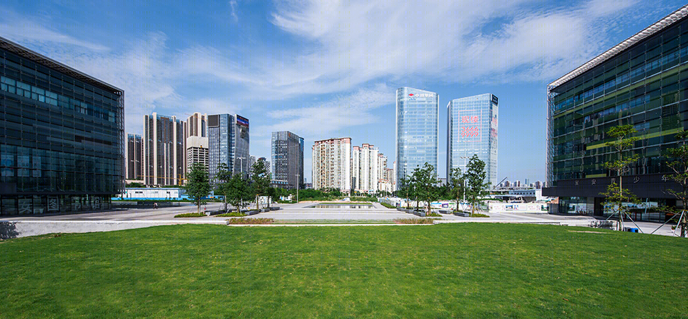 深圳宝安图书馆绿色海浪景观设计-15
