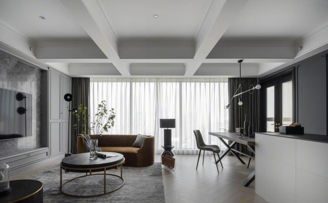 巴黎风情复古摩登家居设计-4