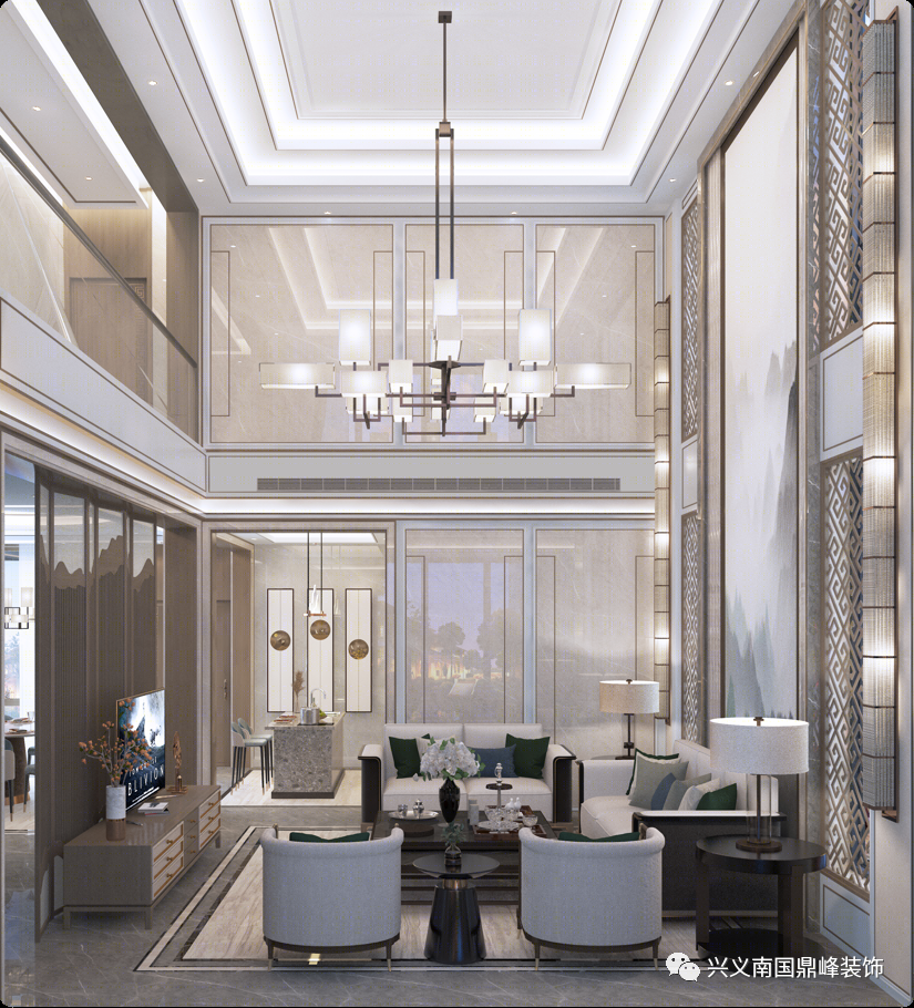 四季花城新中式别墅 | 淡雅灵动,感受传统与现代的融合-27