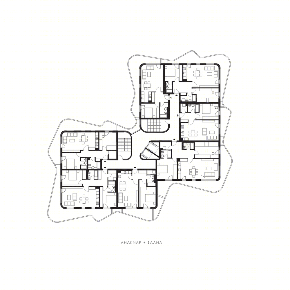 萨拉热窝波浪型住宅楼-19