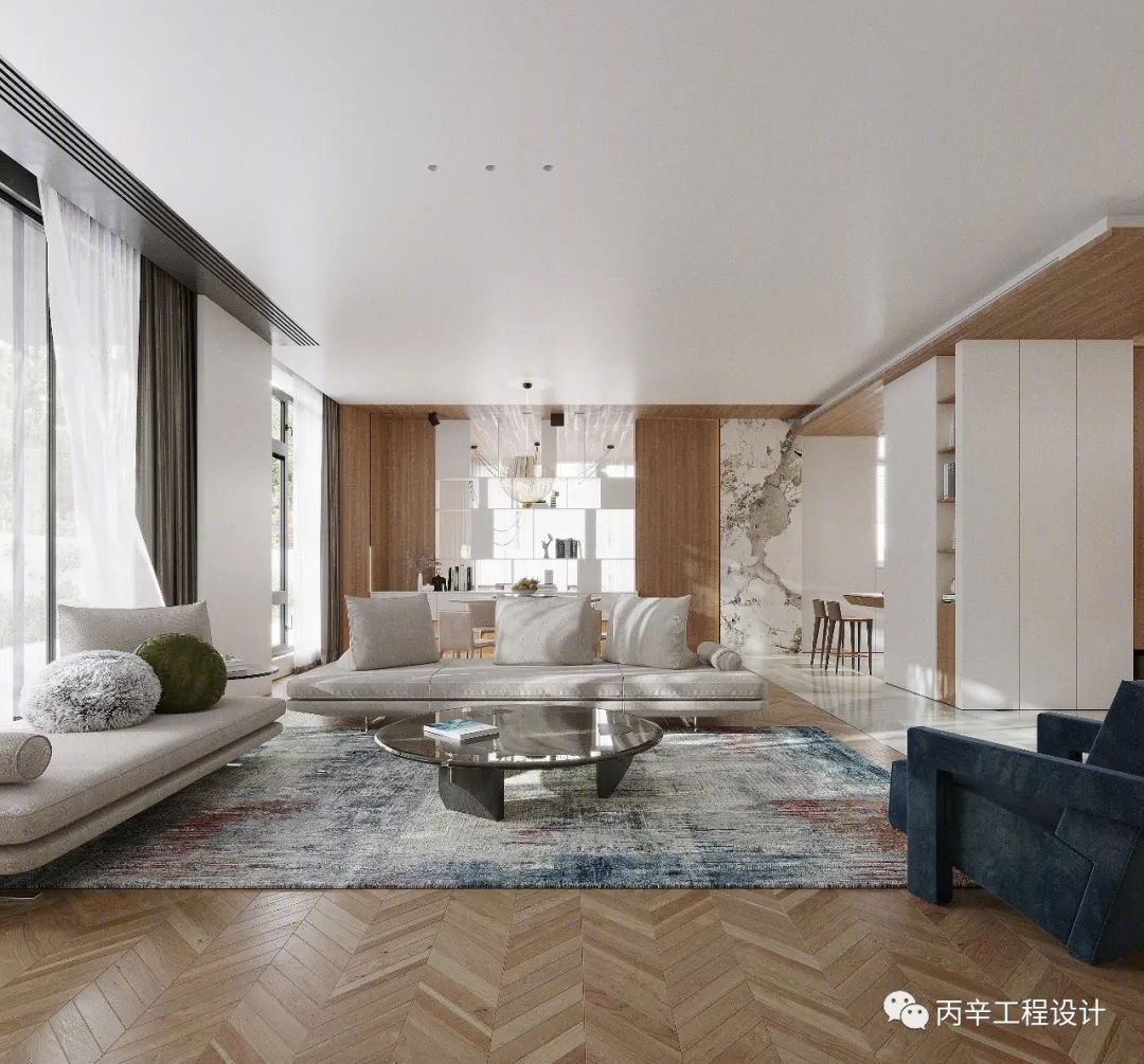 简约原木生活,空白之美·岭秀首府设计案例-10