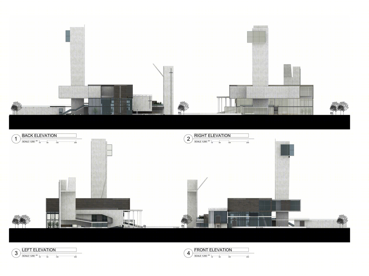 新泽西州教堂丨urban architecture office-44