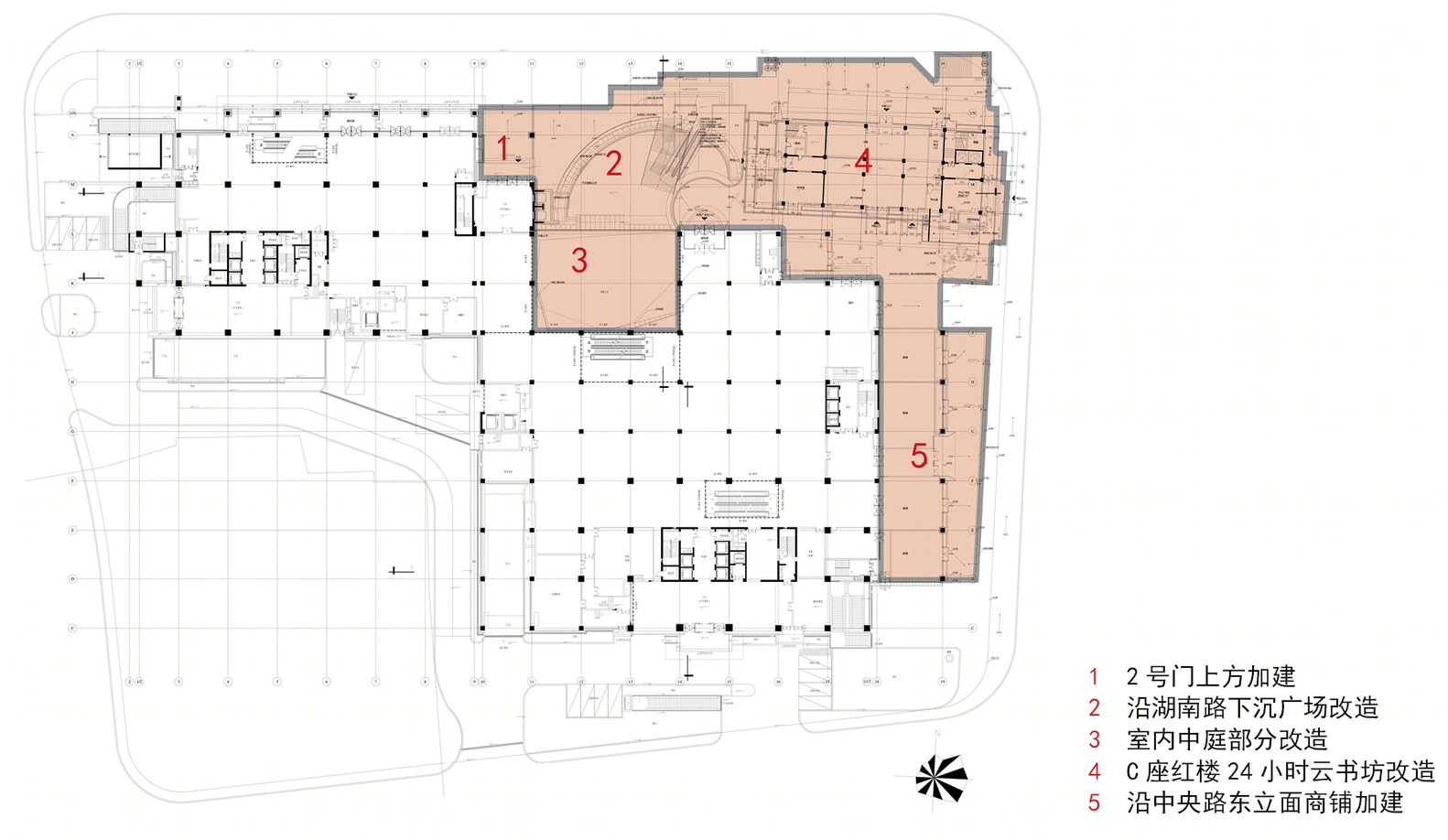 南京邦建都市建筑设计事务所丨南京凤凰广场改造-26