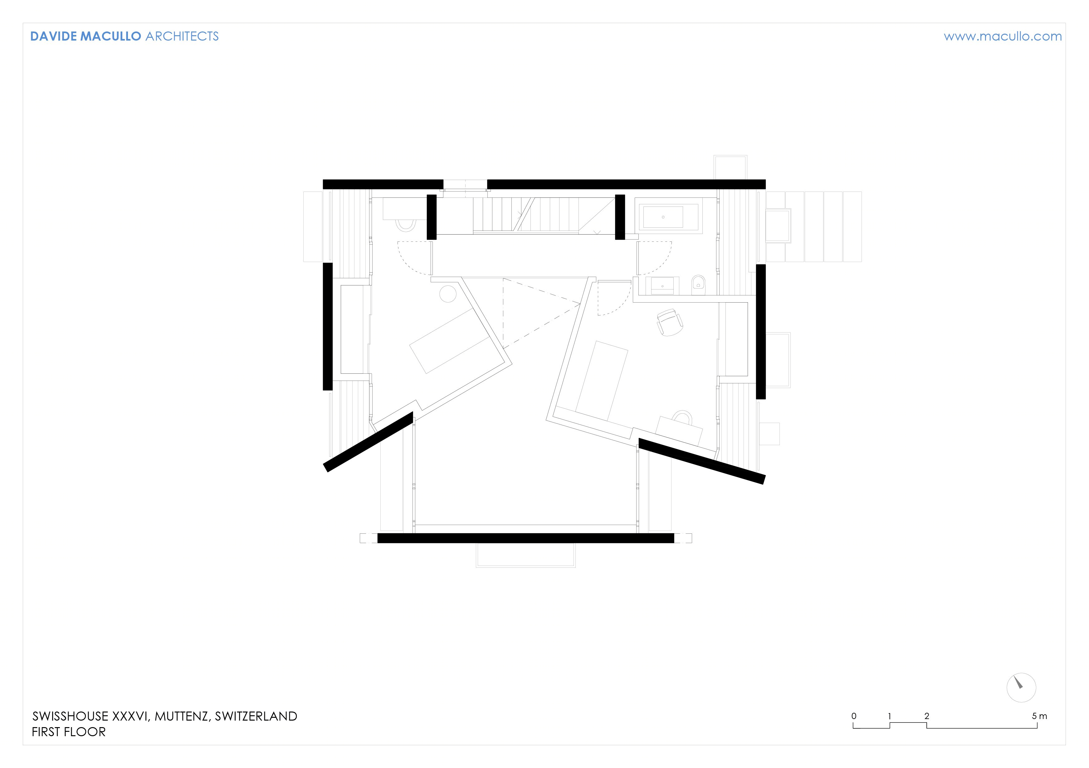 Swisshouse XXXVI 别墅建筑丨Davide Macullo Architects-28